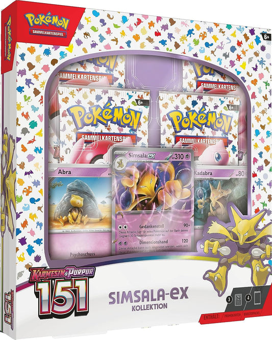 Pokemon KP03.5 Simsala EX Box Deutsch