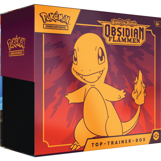 Pokemon Obsidianflammen Top-Trainer-Box Deutsch